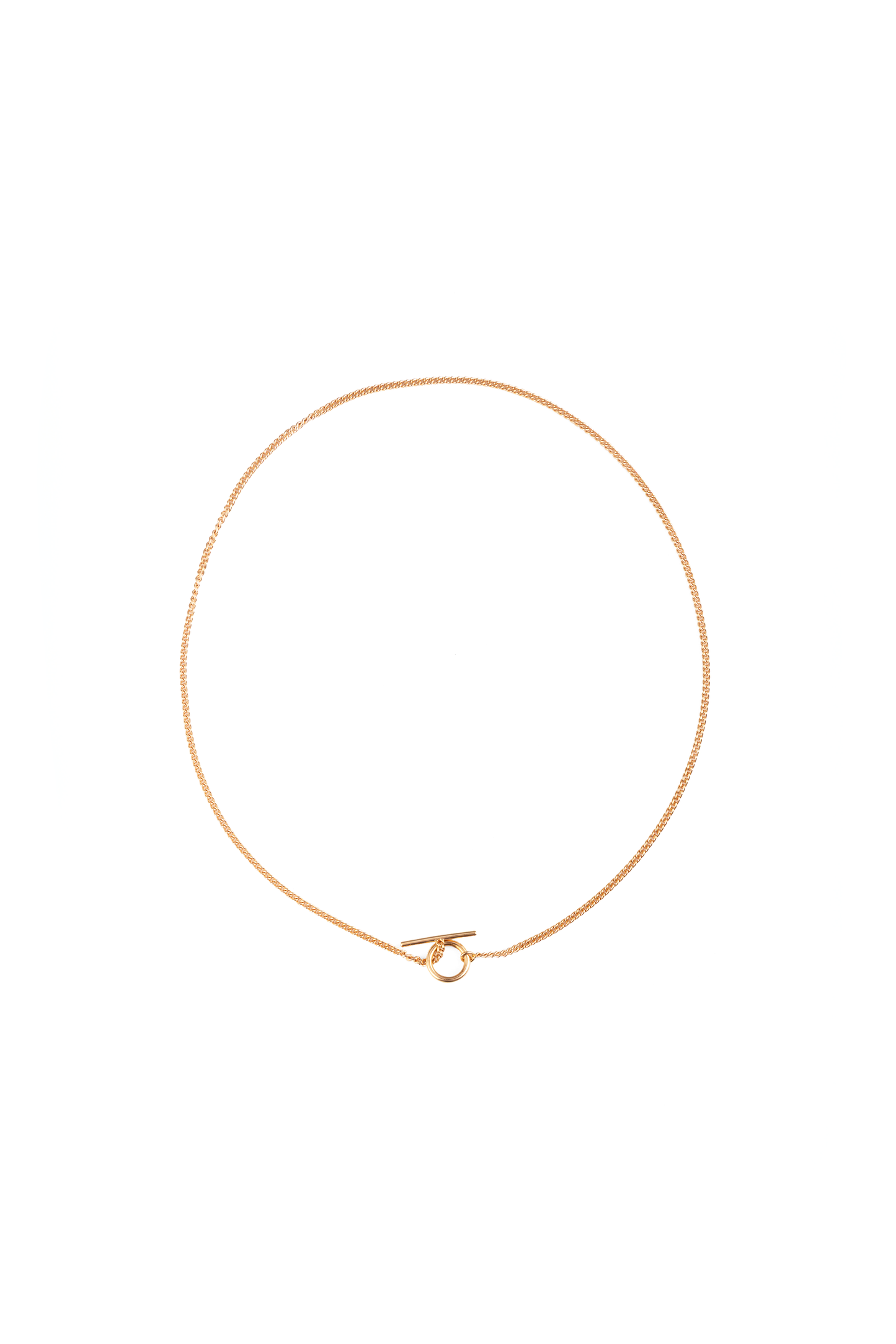 Hermès Echappee Rose Gold Necklace