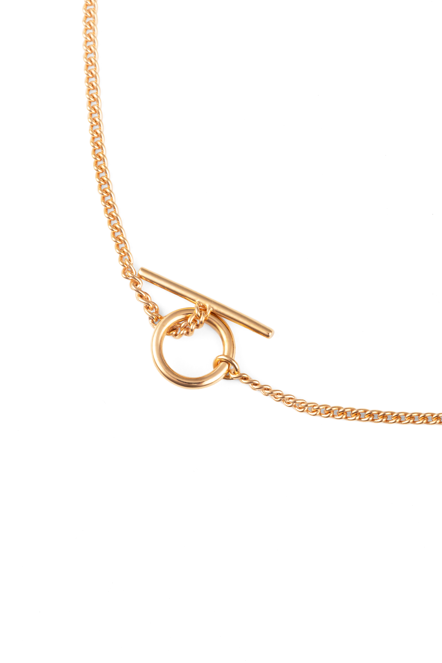 Hermès Echappee Rose Gold Necklace