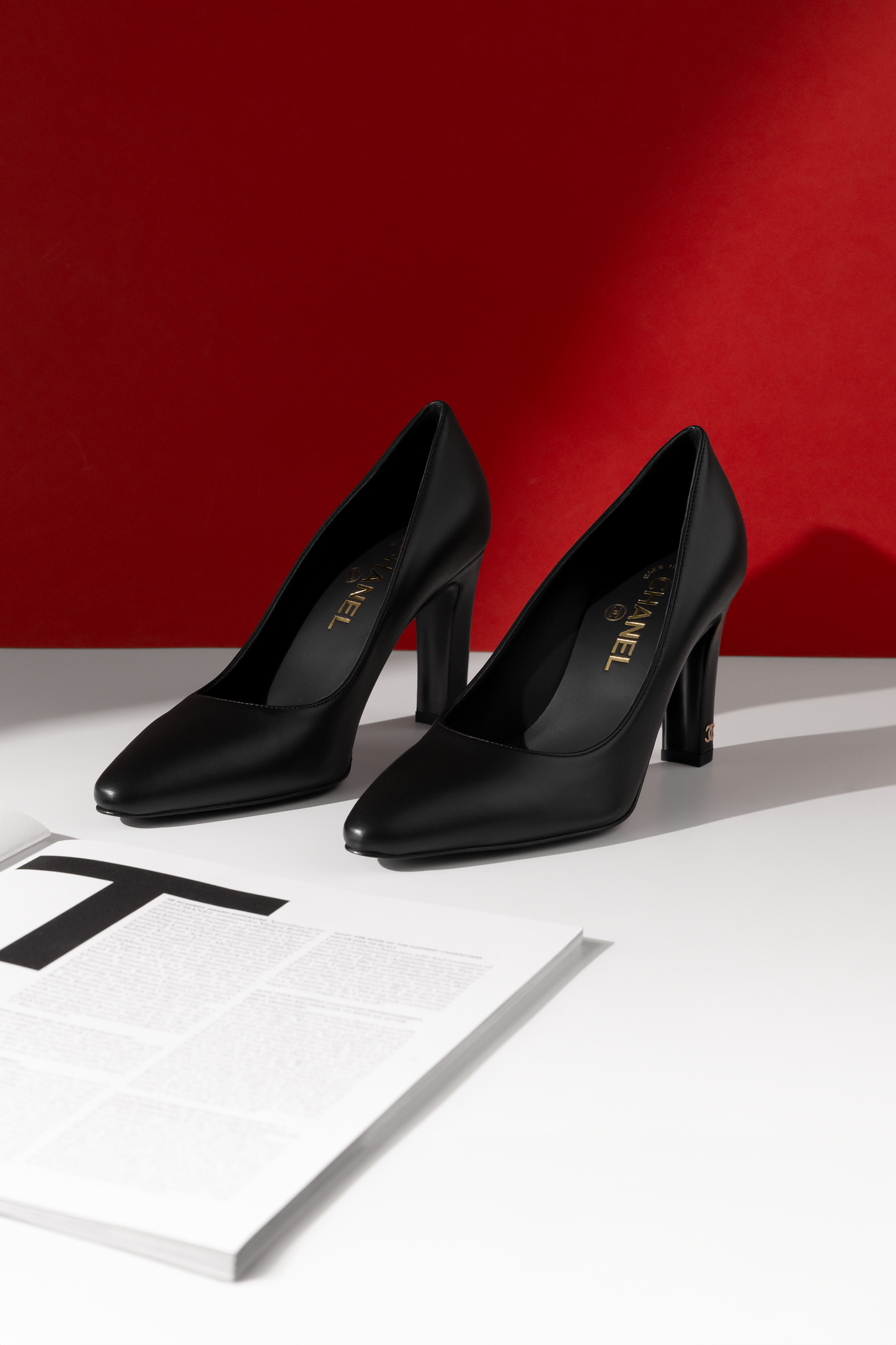 Chanel Black Pumps