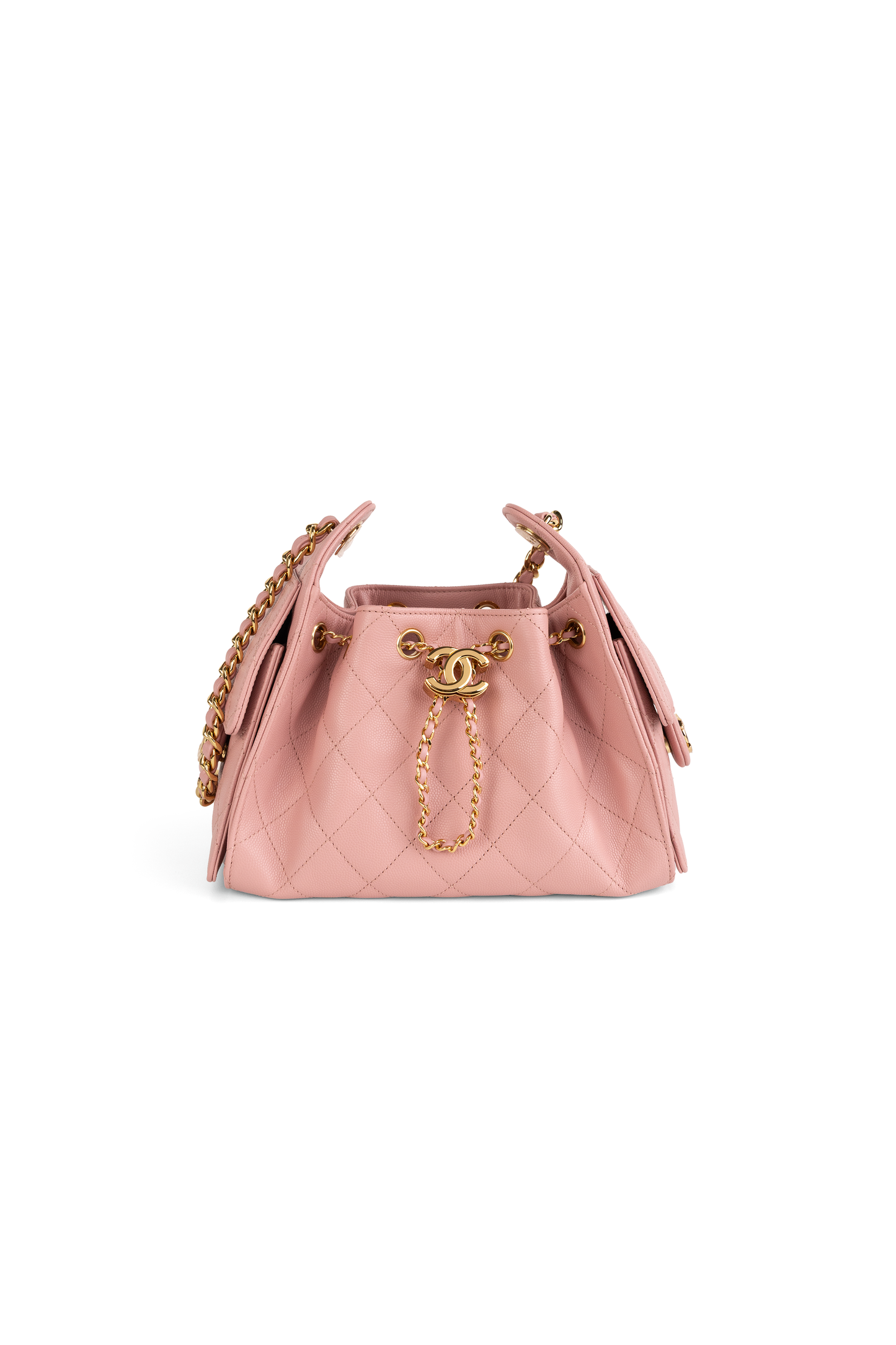 Chanel Mini Hobo 25 Bag in Light Pink