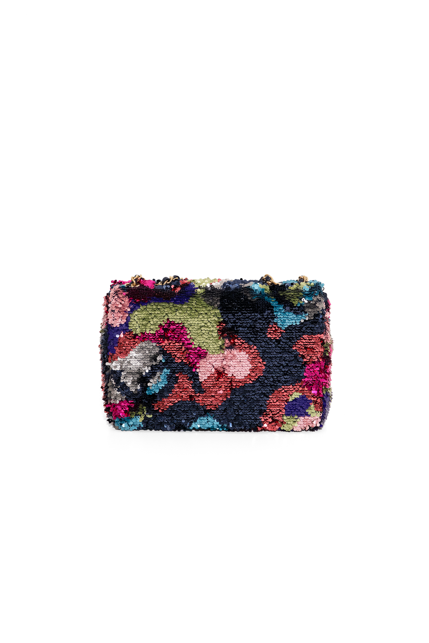 Chanel Mini Flap Bag in Multicolor Sequin