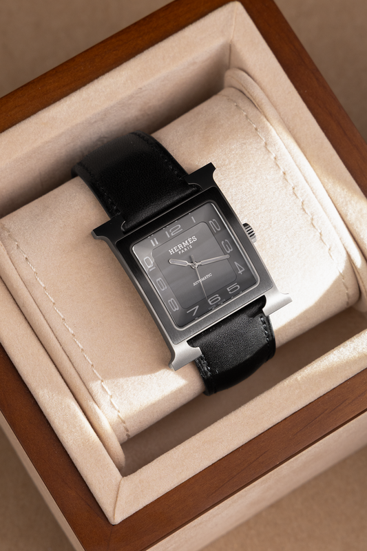 Hermès Heure H Black Watch 34MM