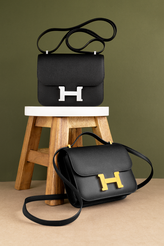Hermès Constance 18 in Epsom Black with PHW & GHW
