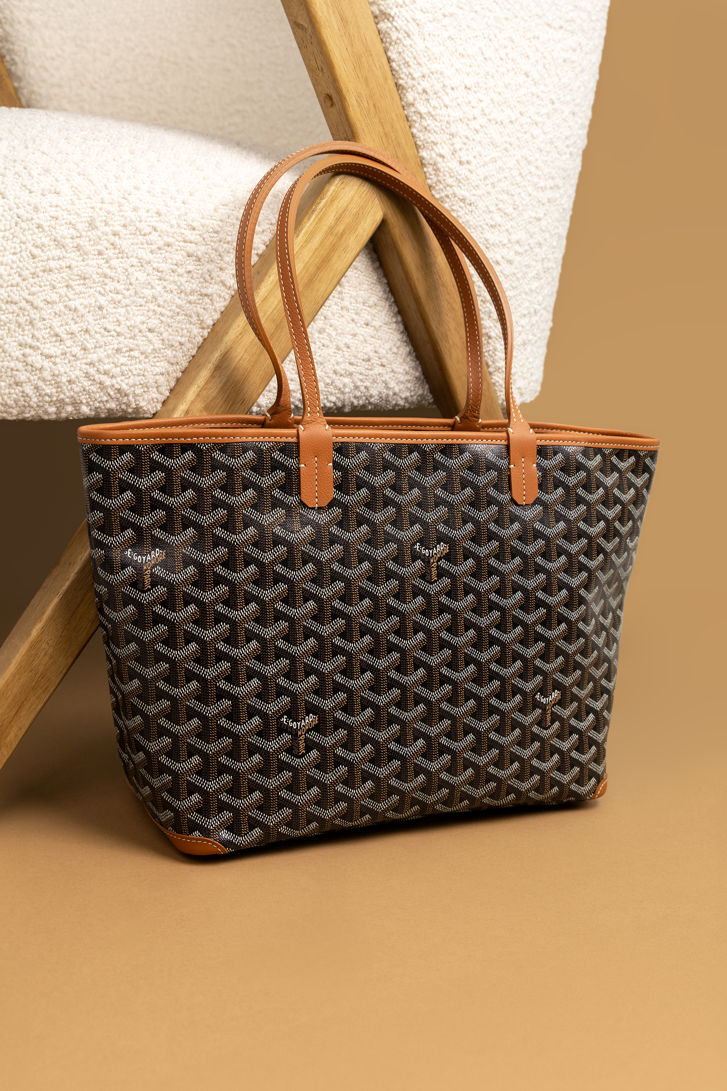 Goyard Artois Tote Coated Canvas PM