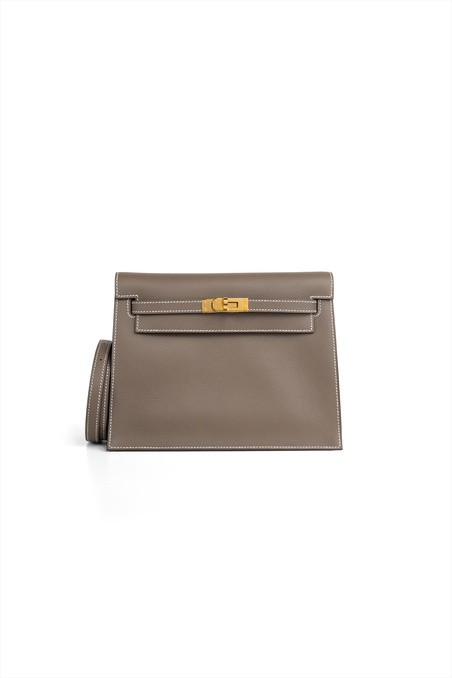 Hermès Kelly Danse Swift Etoupe with GHW