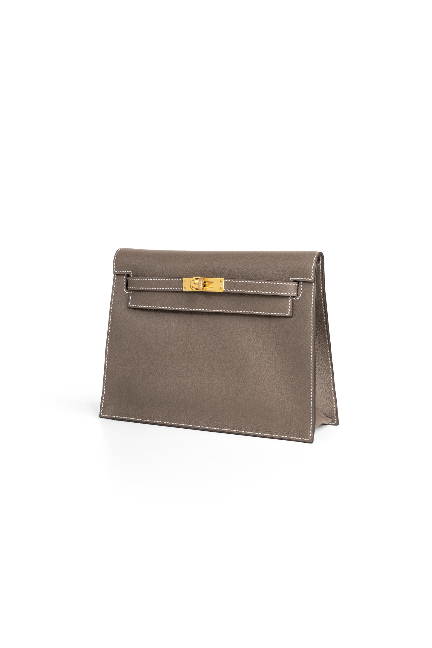 Hermès Kelly Danse Swift Etoupe with GHW