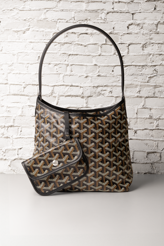 Goyard Mini Hobo Boheme Bag in Black