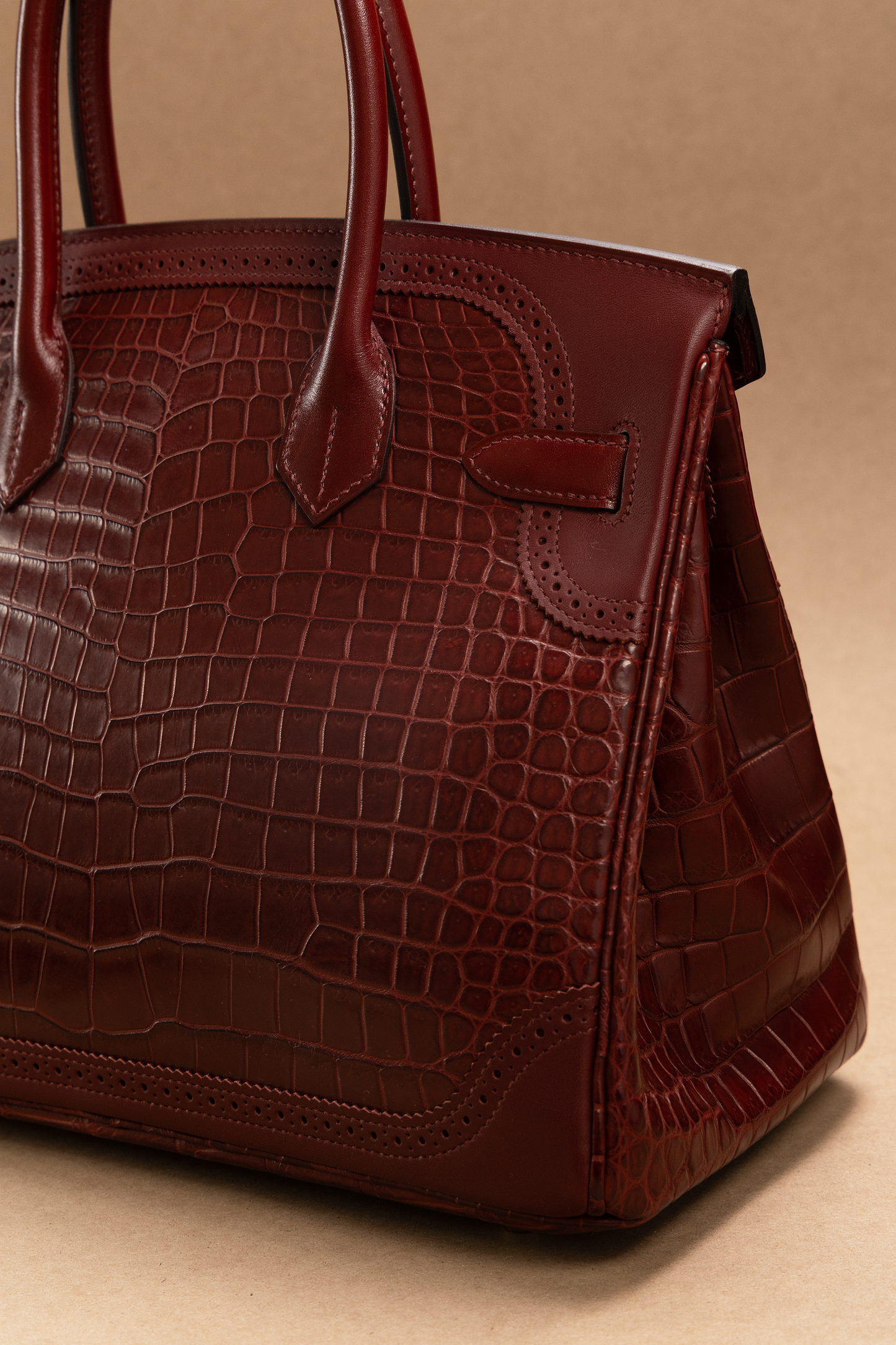 Hermès Birkin 30 Alligator in Ghilles GHW