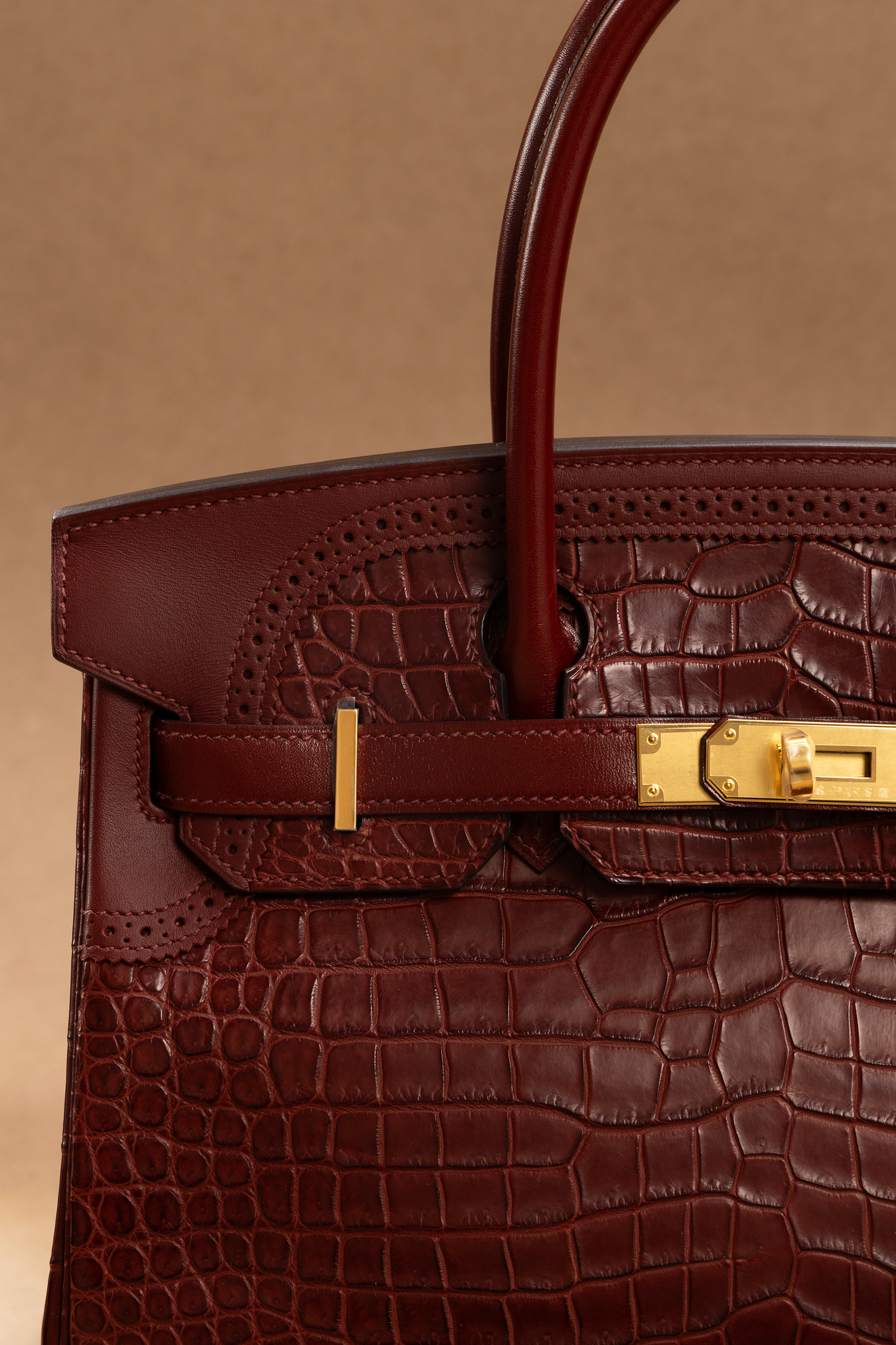 Hermès Birkin 30 Alligator in Ghilles GHW