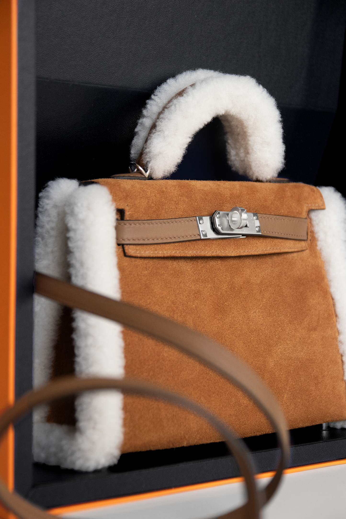 Hermès Mini Kelly 20 "Teddy" in Gold PHW