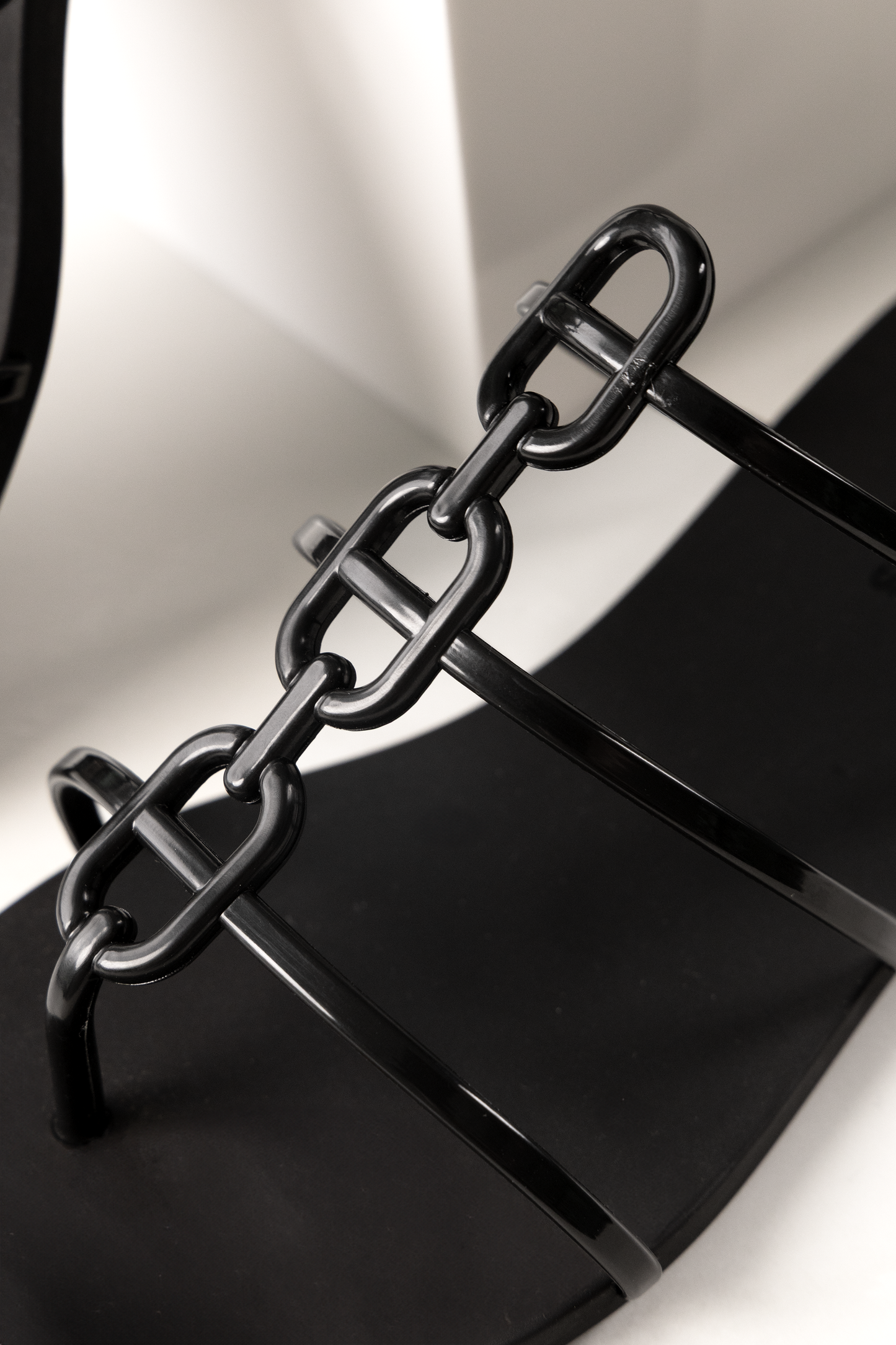 Hermès Mykonos Black Sandals