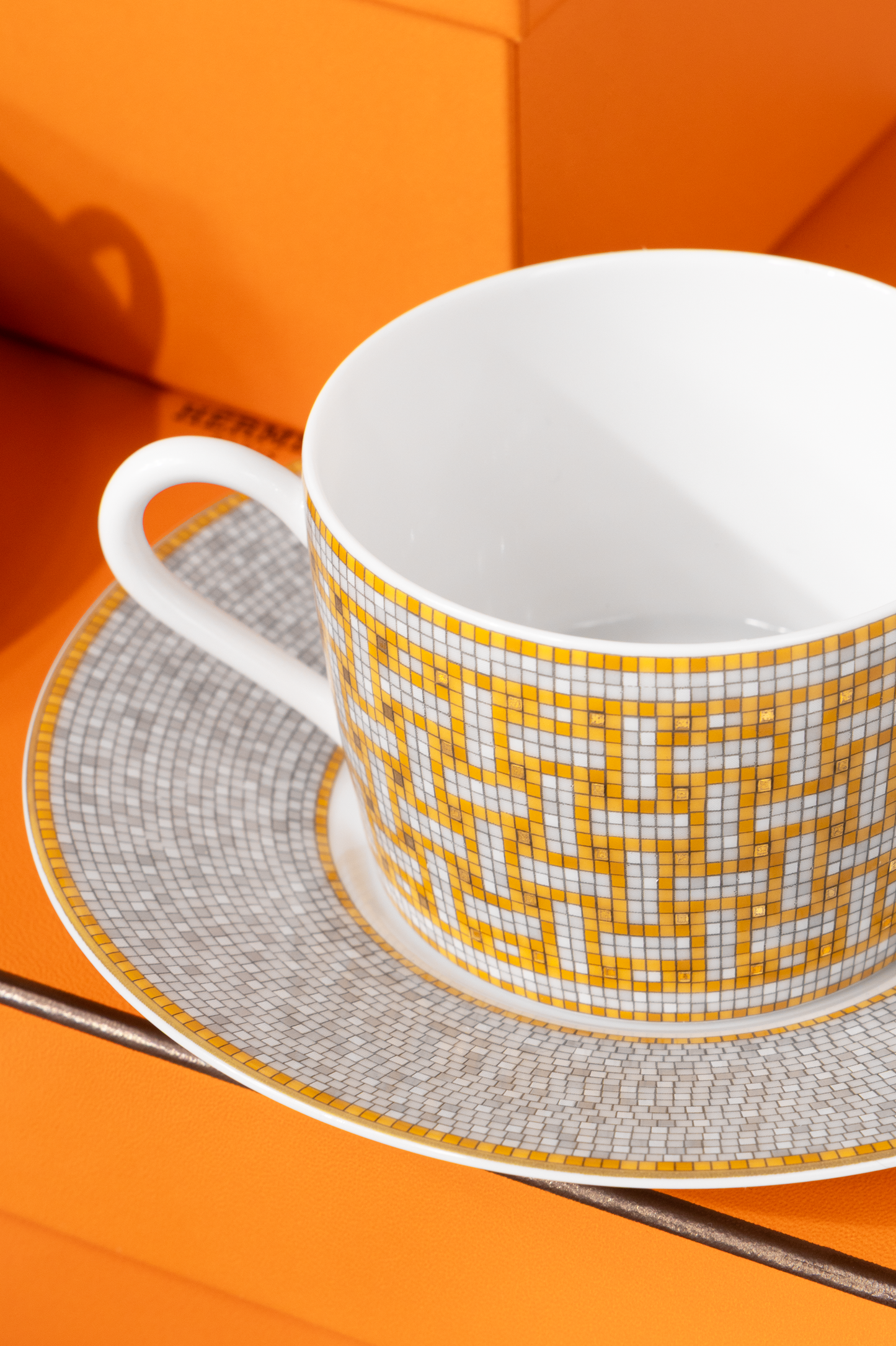 Hermès Mosaique au 24 Cups in Gold & Platinum