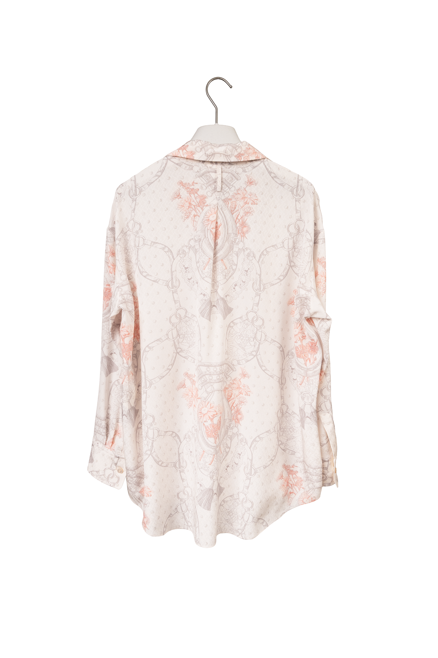 Hermès "Aux Champs Remix" Shirt in Rose Opaline