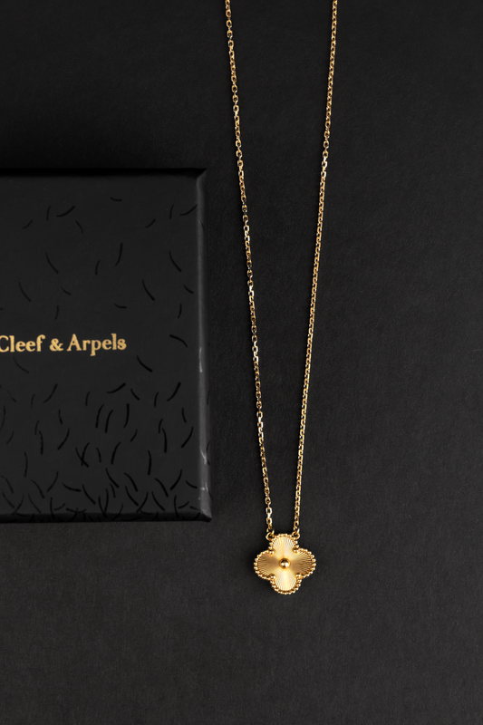 Van Cleef & Arpels Yellow Gold Vintage Alhambra Pendant