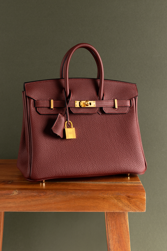 Hermès Birkin 25 Togo Rouge H GHW