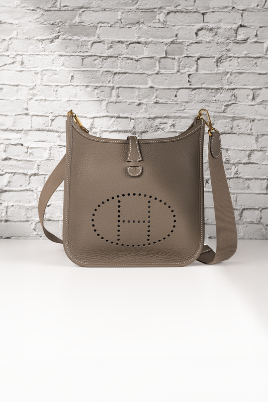 Hermès Evelyne 23 Clemence Etoupe GHW