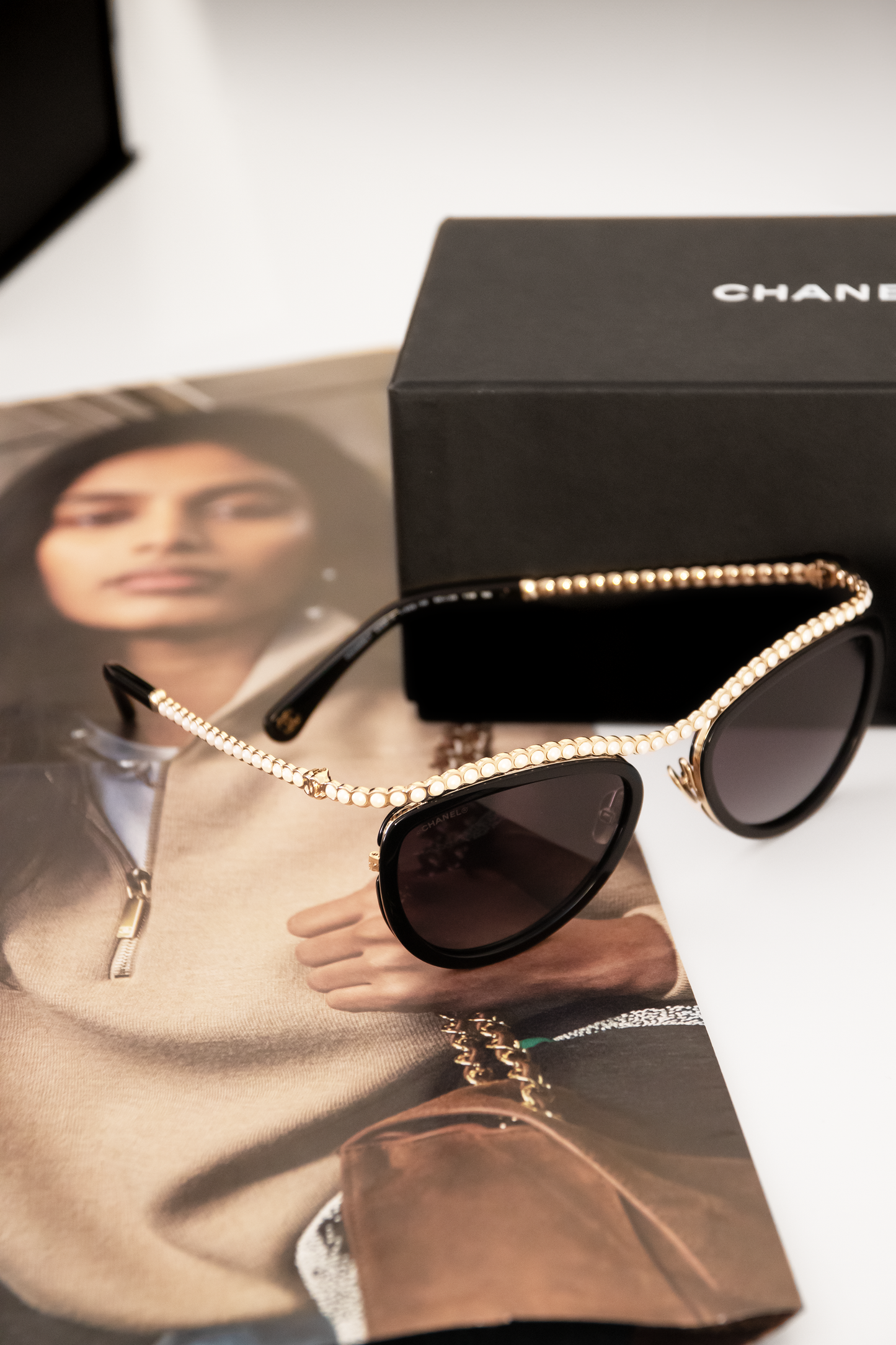 Chanel Cat Eye Sunglasses