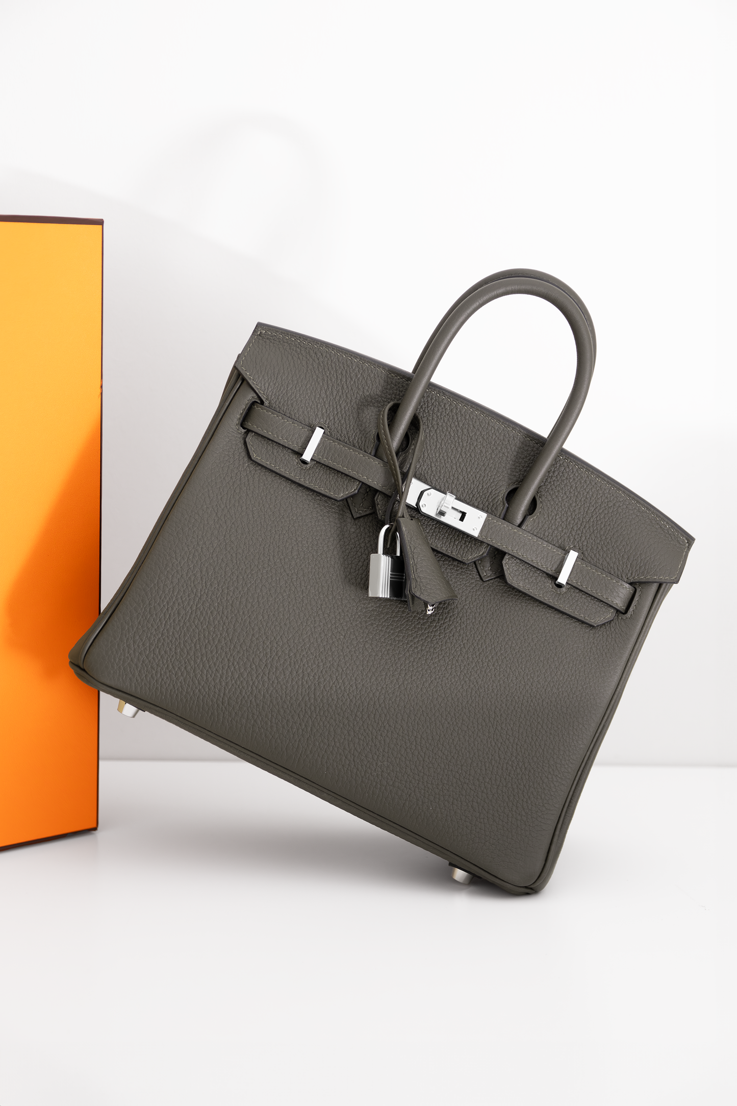 Hermès Birkin 25 Togo in Vert Loden PHW