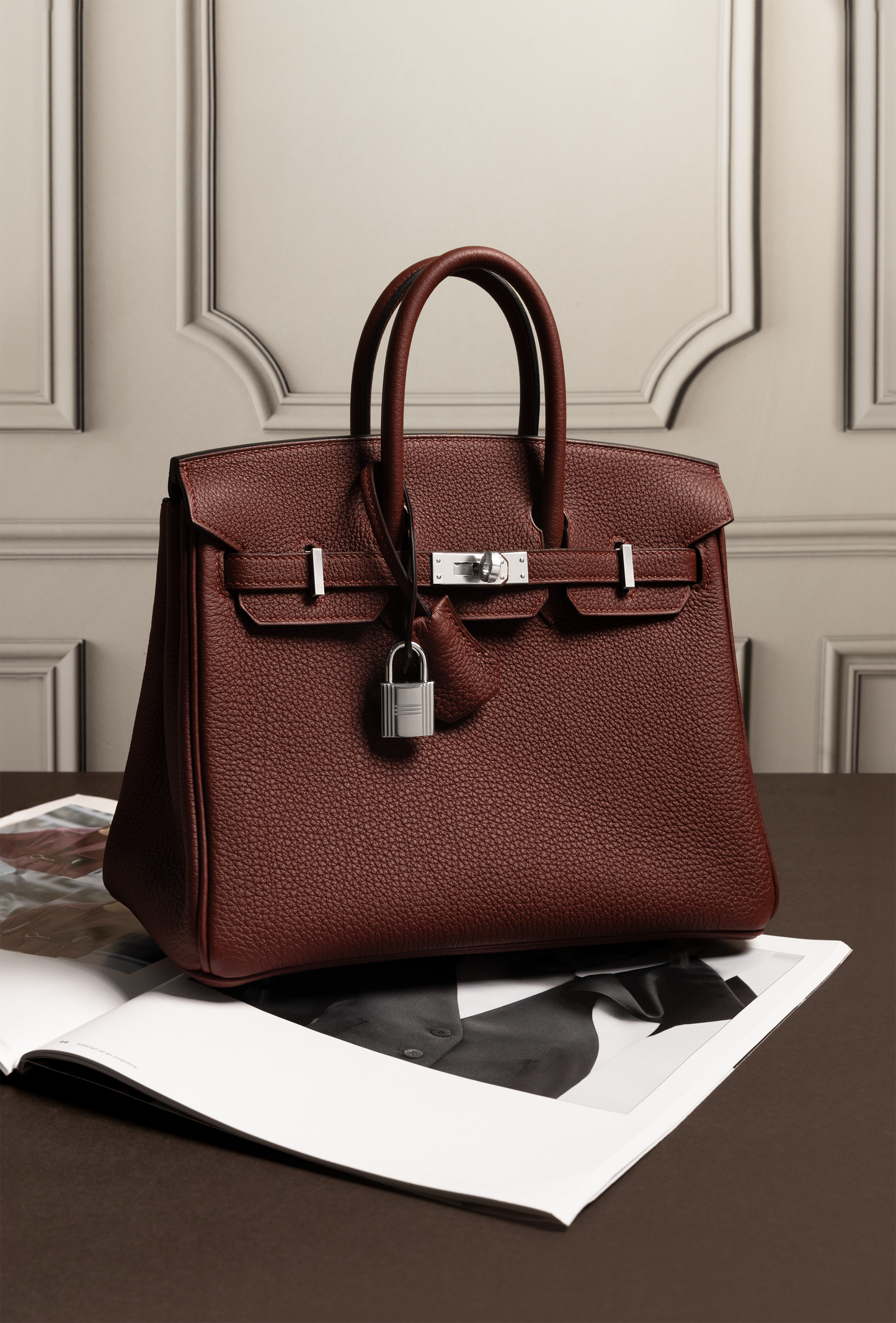 Hermès Birkin 25 Togo in Rouge H PHW