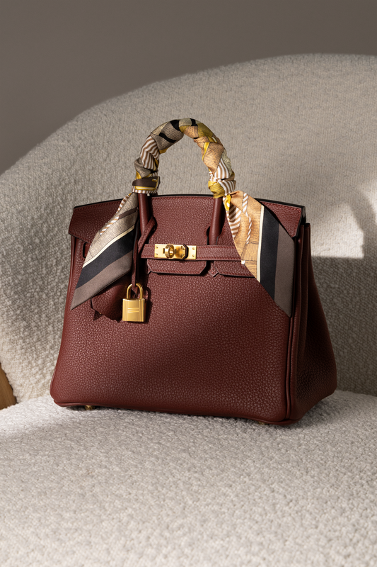 Hermès Birkin 25 Togo Rouge H GHW