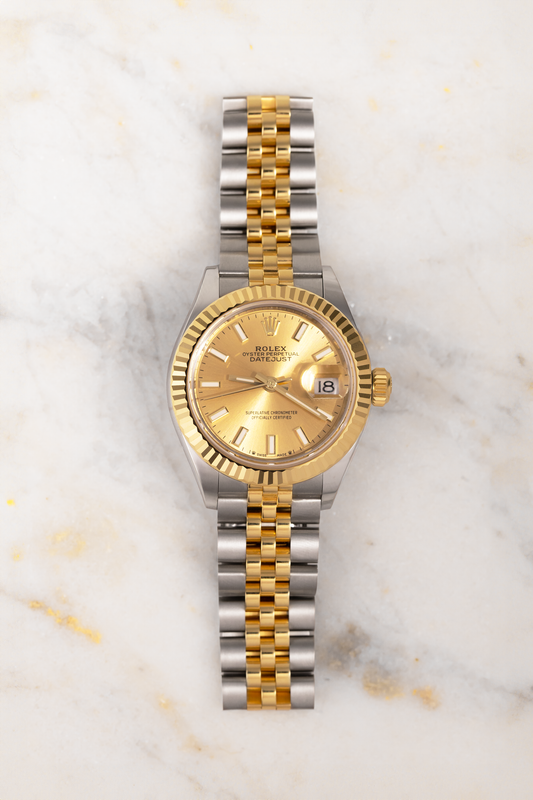 Rolex Lady-Datejust Two-Tone Watch 28MM