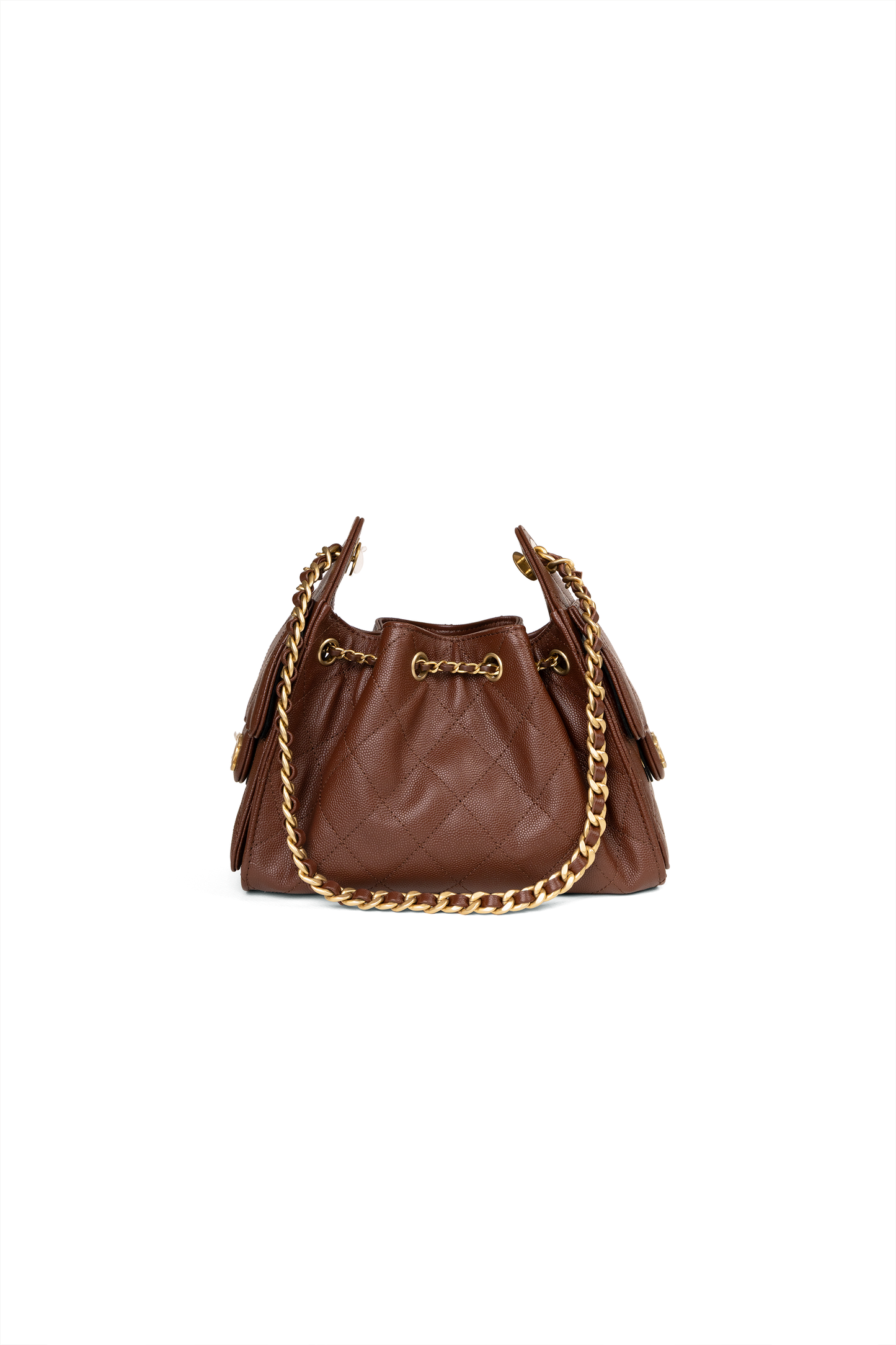 Chanel Mini Hobo 25 Bag in Brown