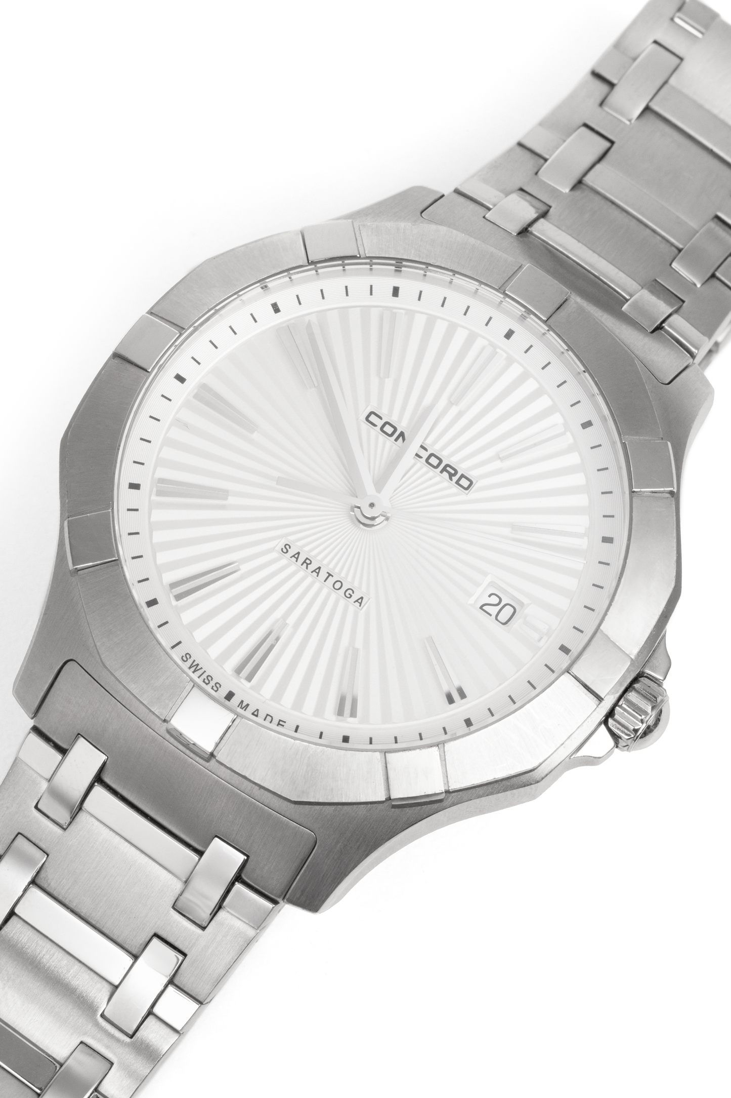 Concord Saratoga Stainless Steel Watch 40MM