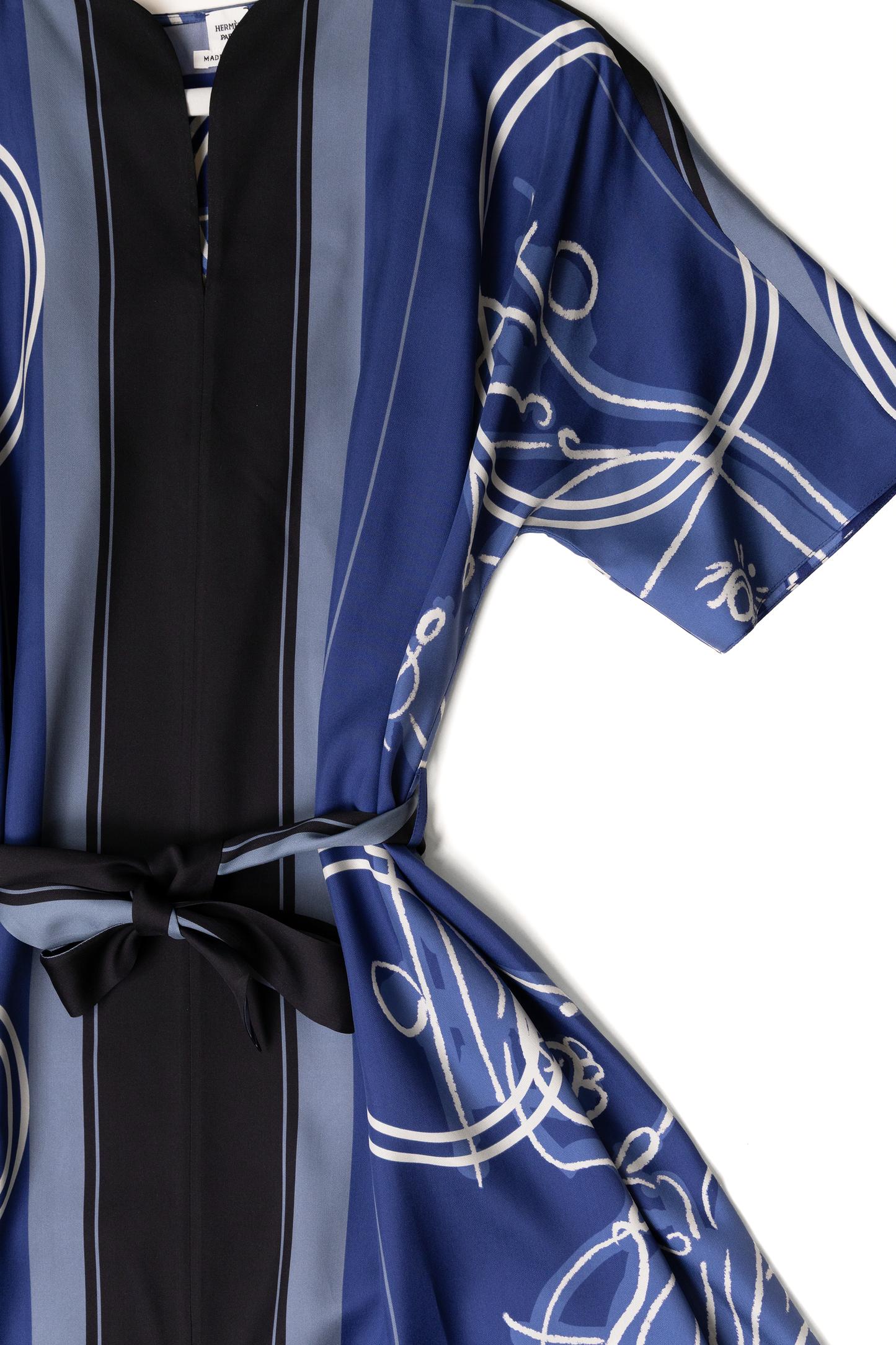 Hermès Caftan Dress in Blue Lagune