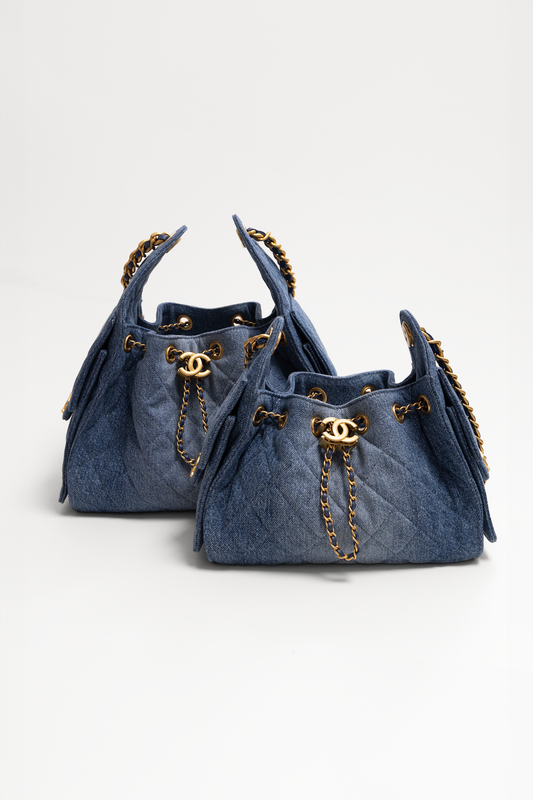 Chanel Denim Hobo 25 Bags in Mini & Small