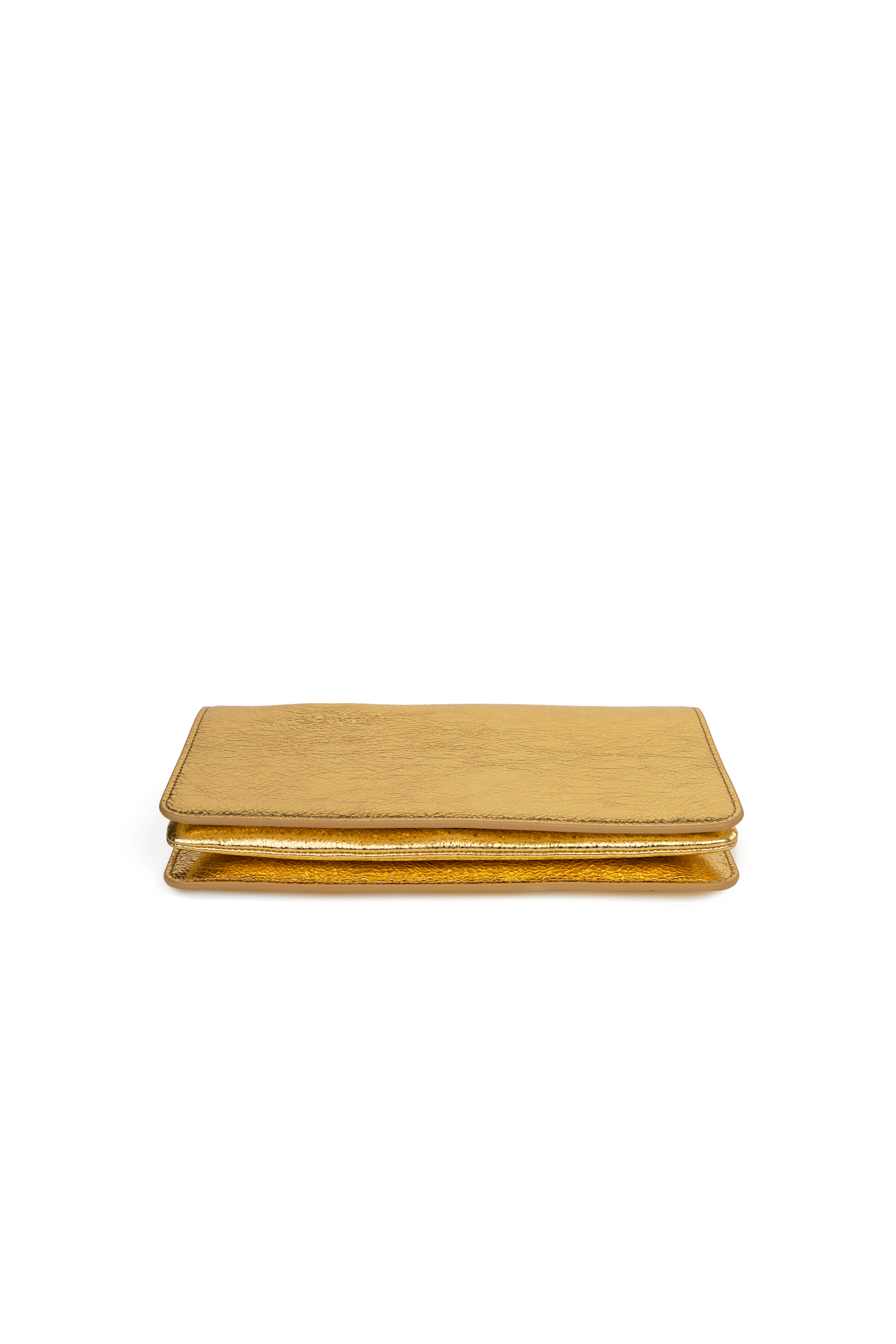 Chanel Gold Metallic Clutch