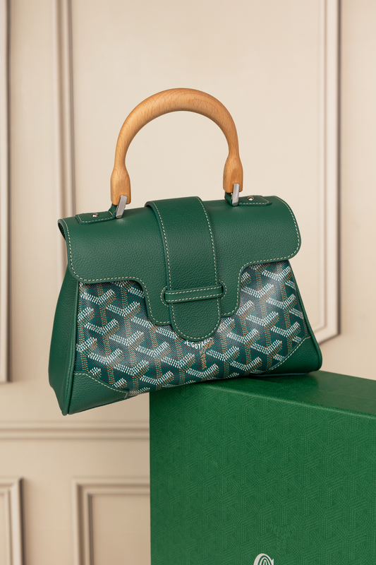 Goyard Mini Green Saigon Bag