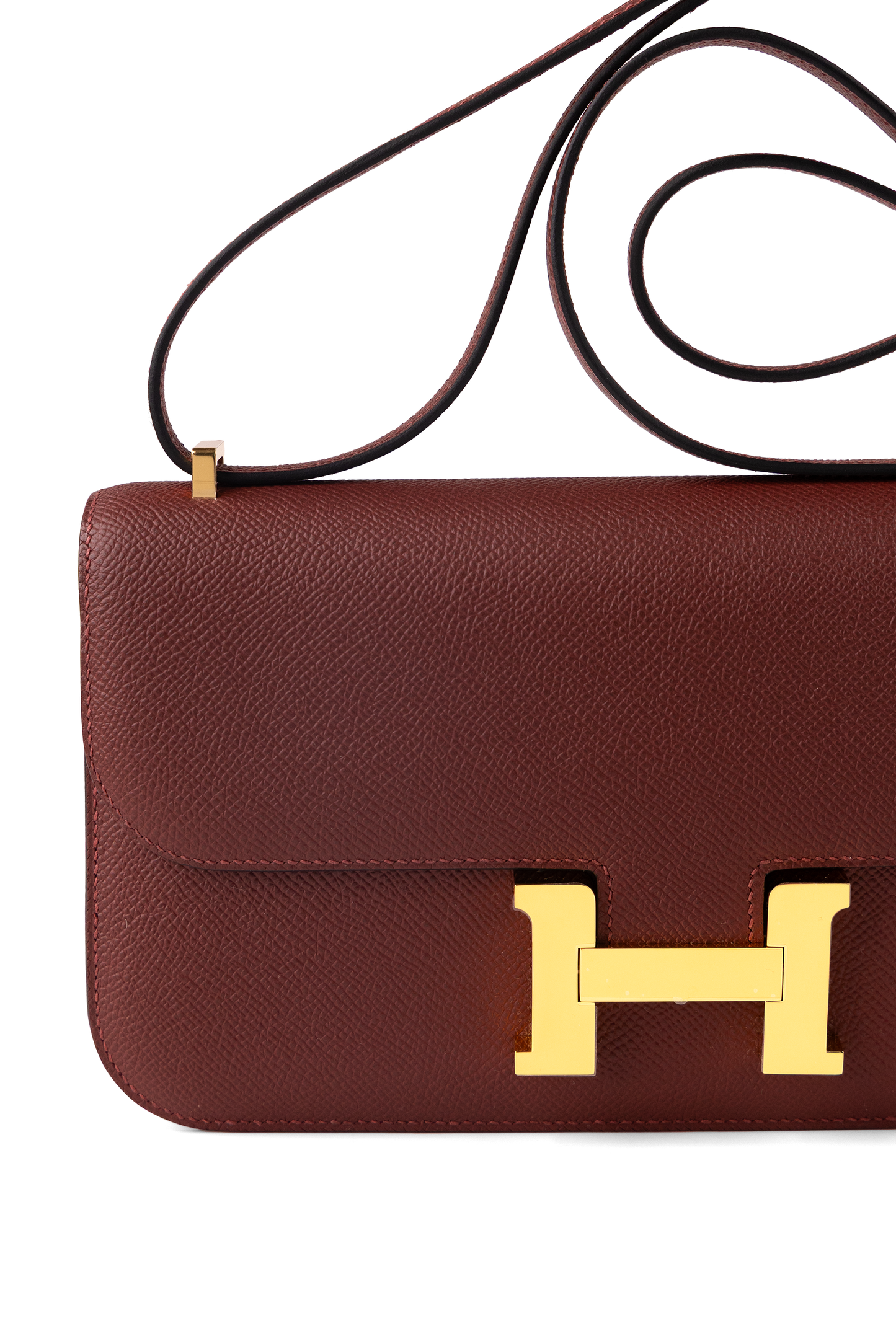Hermès Constance Elan Epsom in Rouge H GHW