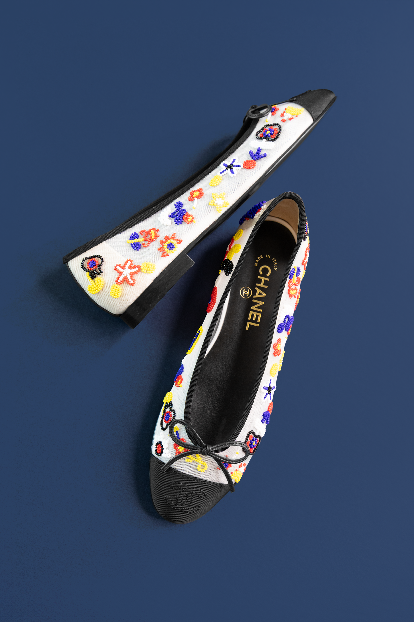 Chanel Coco Beach Ballet Flats