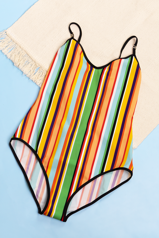 Chanel Coco Beach Multicolor Swimsuit