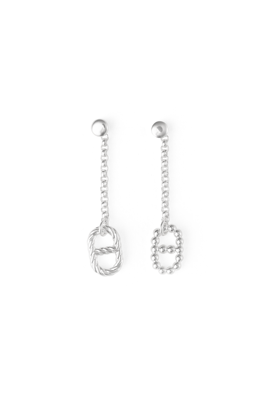 Hermès Chaine d'ancre Alea II Dangle Earrings