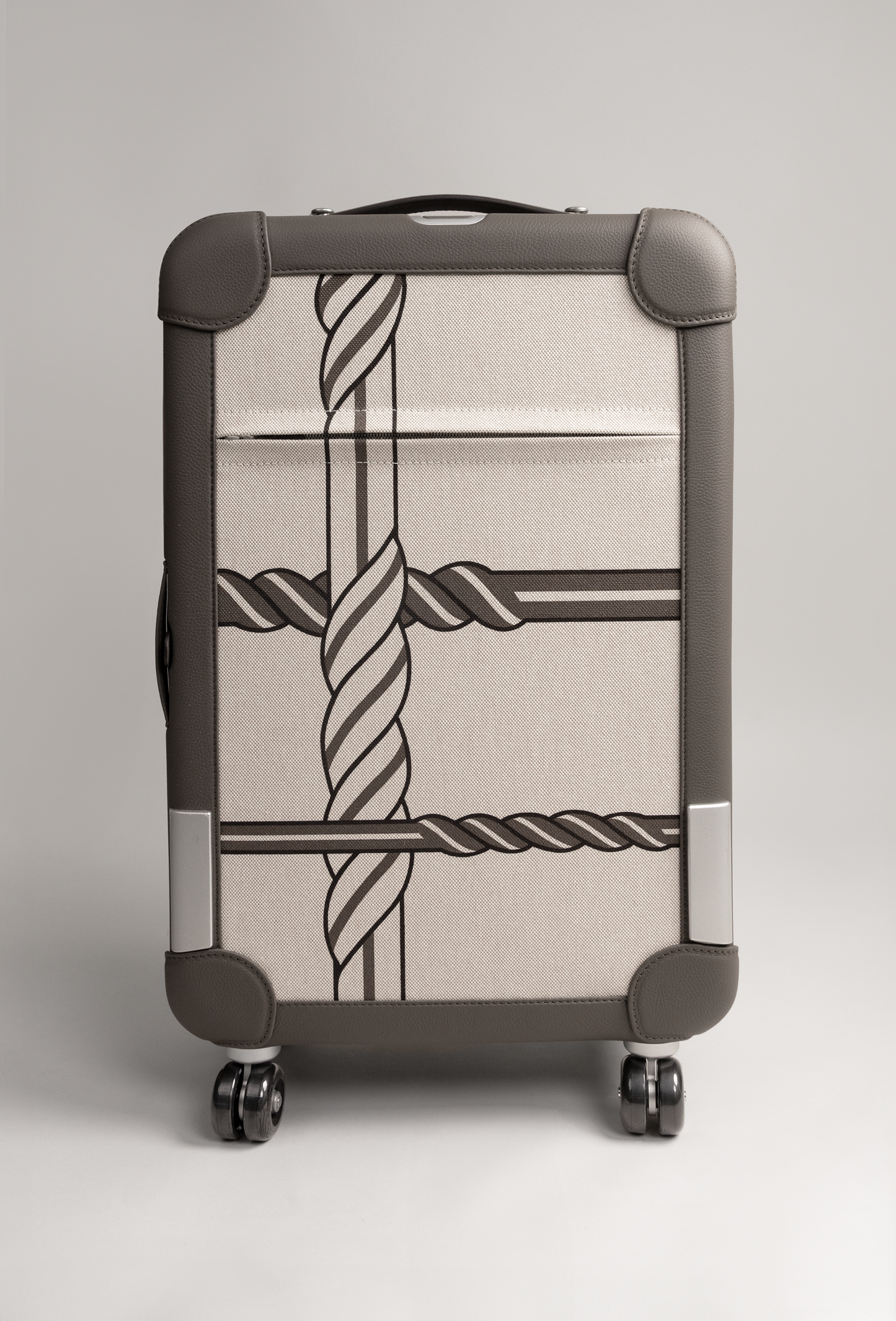 Hermès R.M.S Cabin Suitcase in Étain/Écru/Beige/Noir