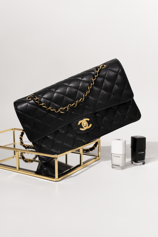 Chanel Medium Classic Black Flap Bag