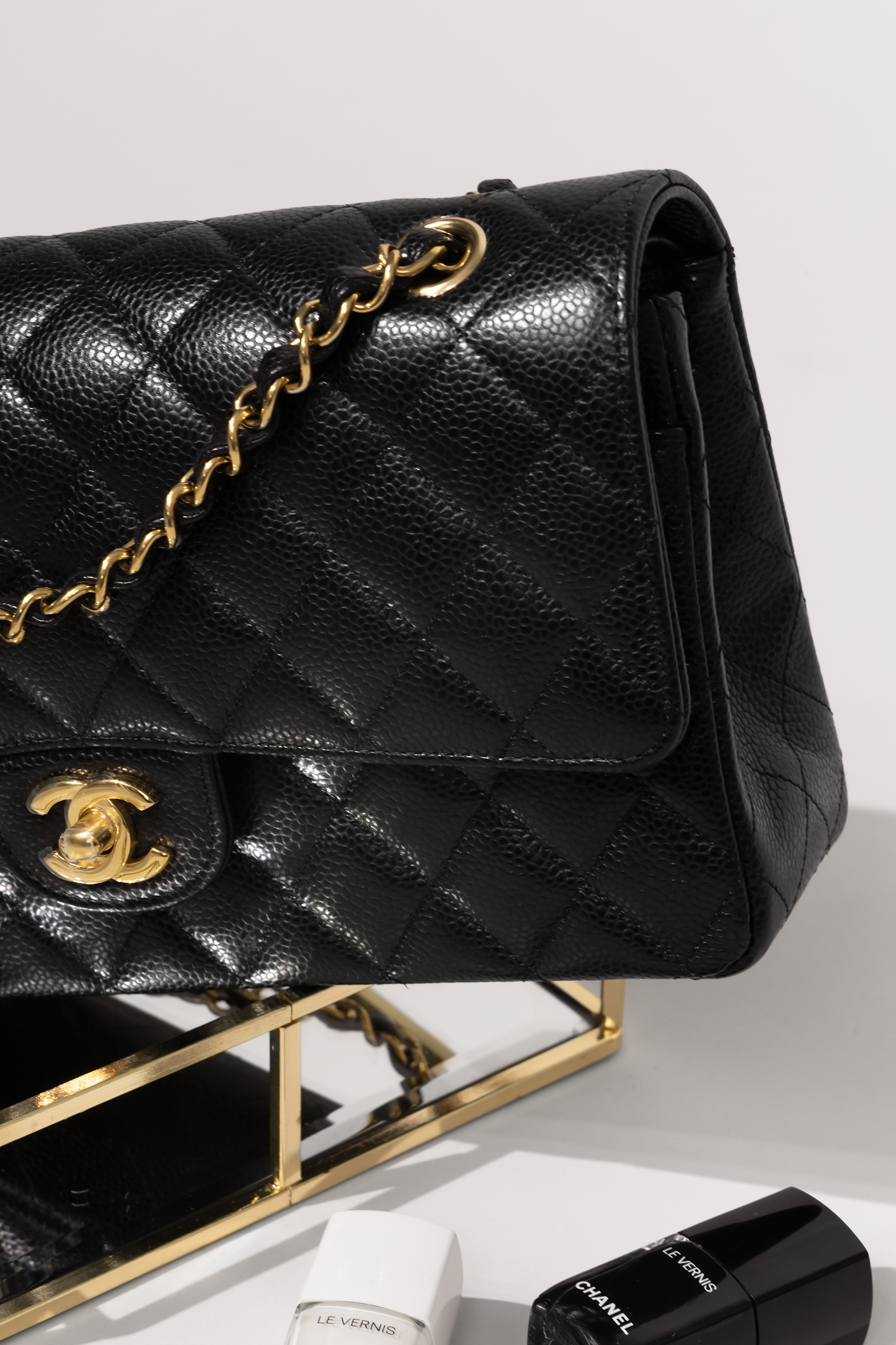 Chanel Medium Classic Black Flap Bag