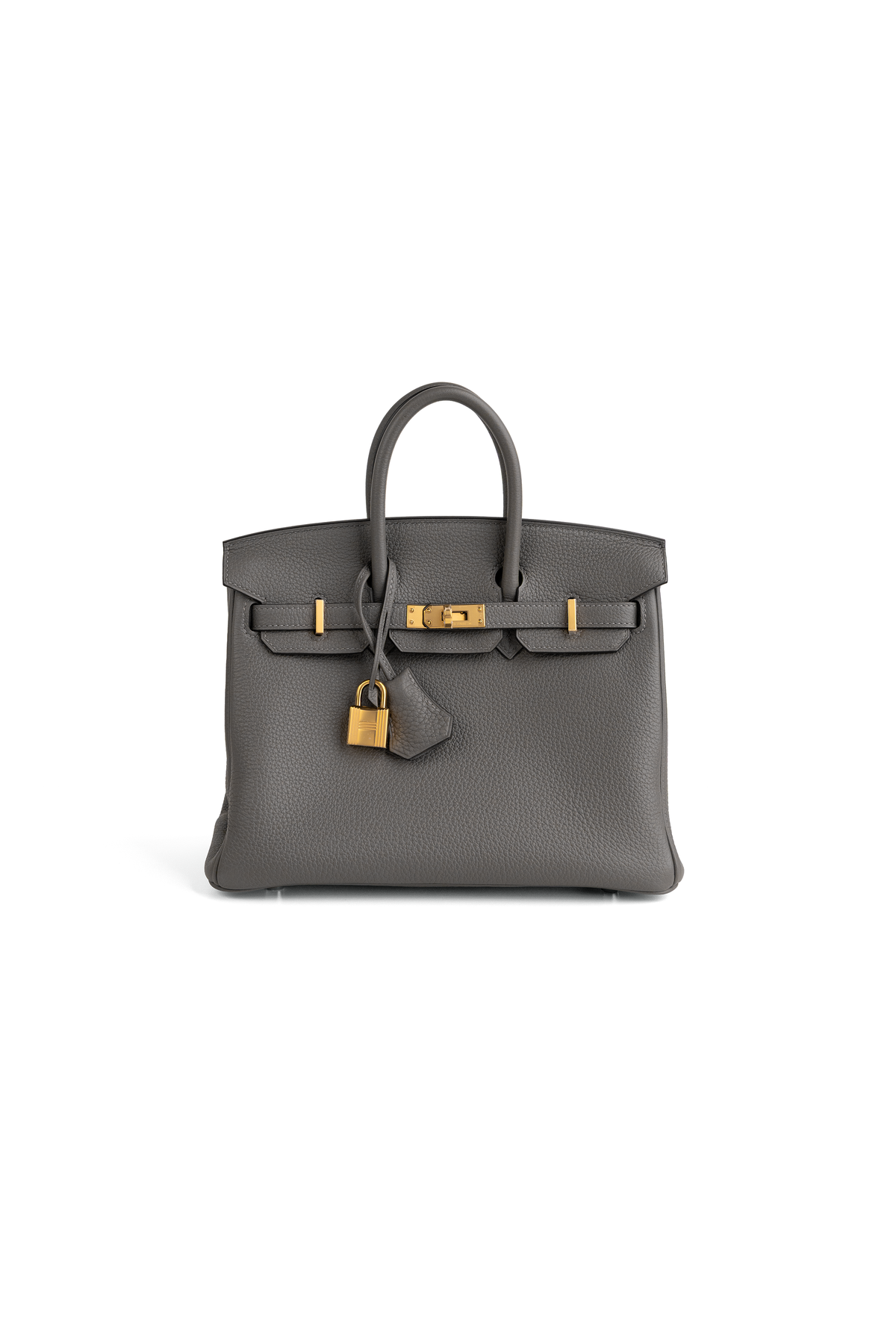 Hermès Birkin 25 Togo in Gris Meyer with Gold Hardware