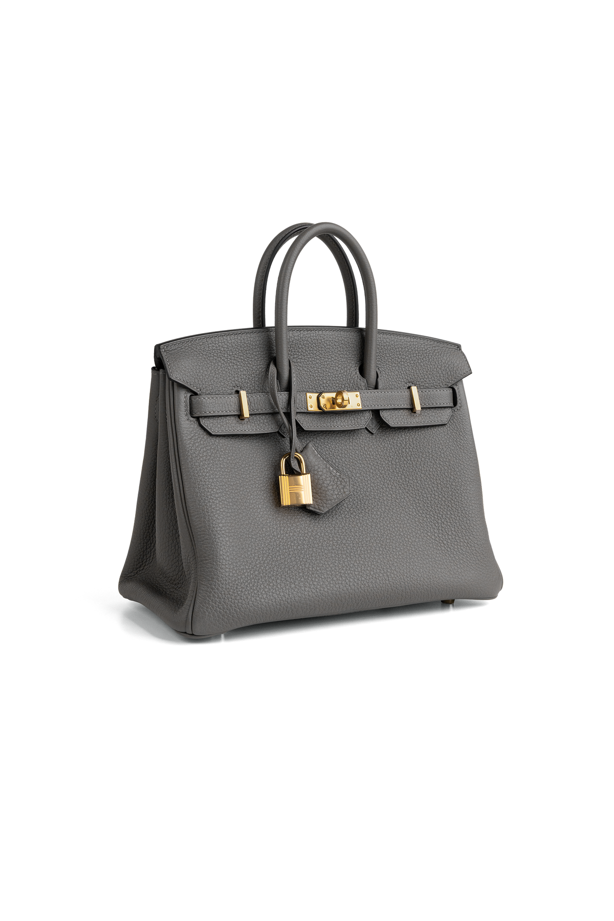 Hermès Birkin 25 Togo in Gris Meyer with Gold Hardware