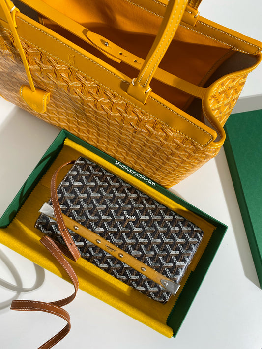 Goyard Bellechasse Biaude Tote & Monte Carlo Clutch PM