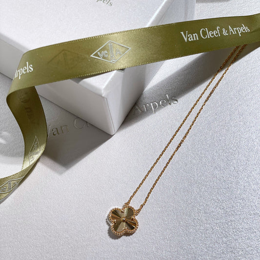 Van Cleef & Arpels Guilloche Pendant