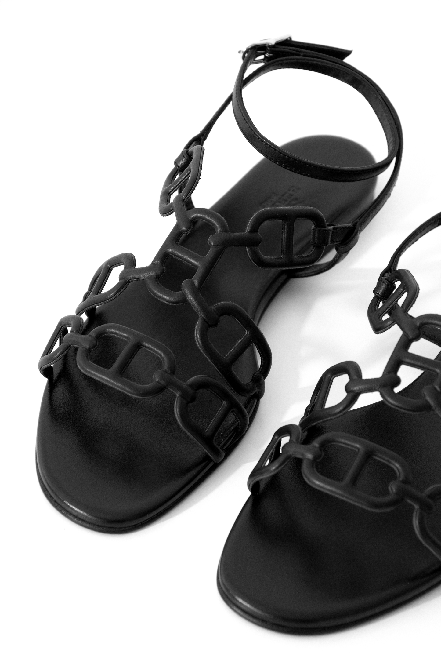 Hermès Naos Sandal in Noir