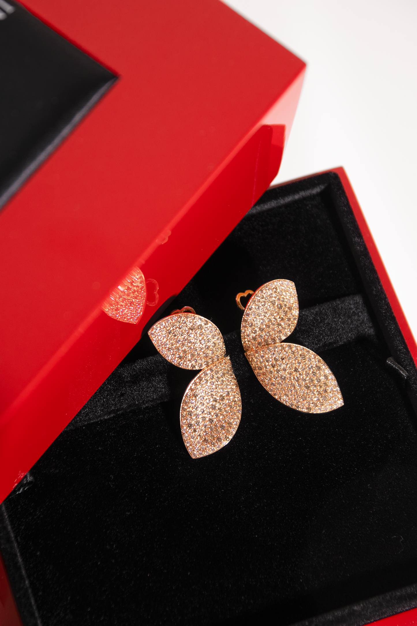 Pasquale Bruni Giardini Segreti Rose Gold Diamond Earrings