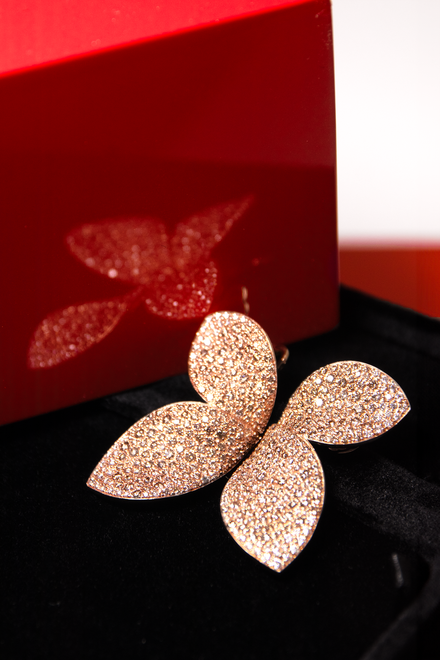 Pasquale Bruni Giardini Segreti Rose Gold Diamond Earrings