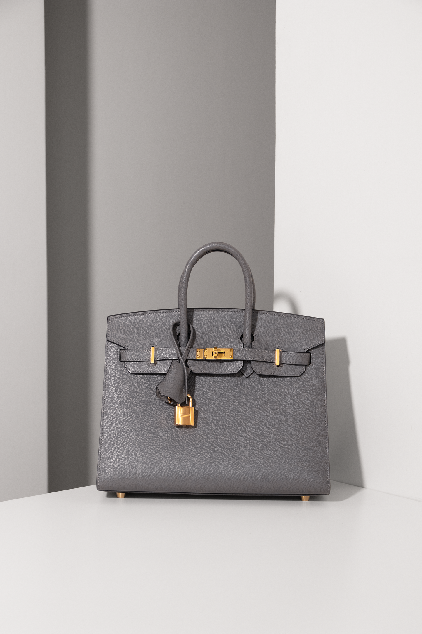 Hermès Birkin 25 in Gris Meyer with GHW