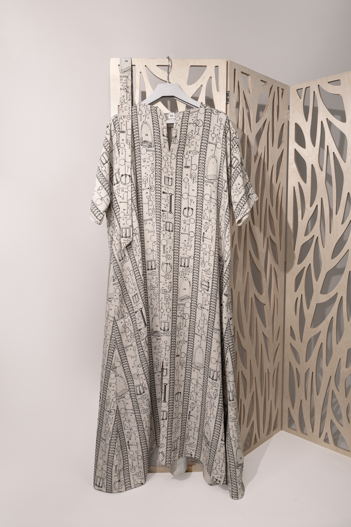 Hermès "Cahier Du Colporteur" Caftan