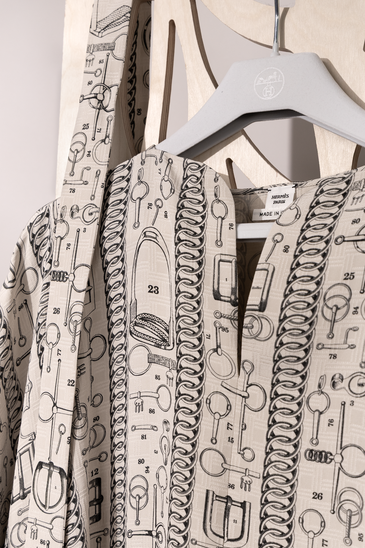 Hermès "Cahier Du Colporteur" Caftan