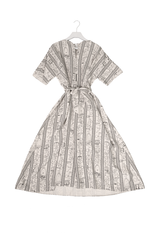 Hermès "Cahier Du Colporteur" Caftan