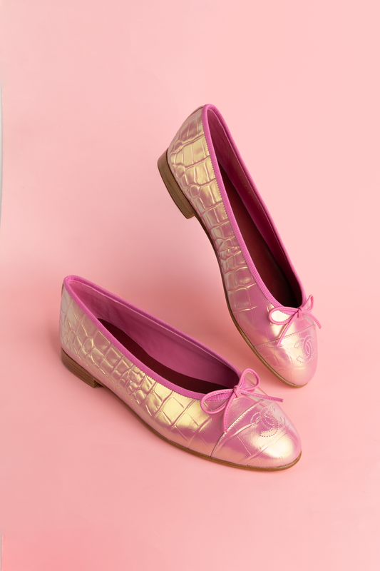 Chanel Ballet Flats in Pink